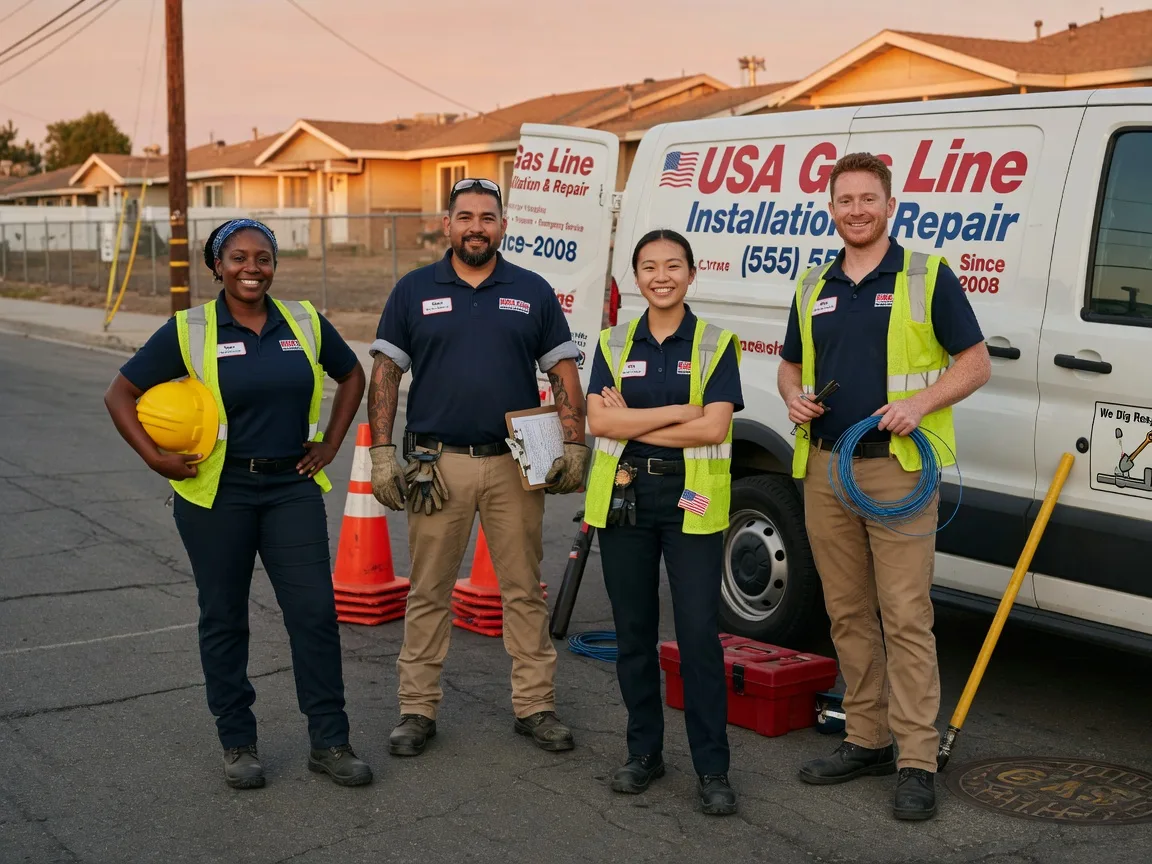 Gas Line Installation company in Chinese Camp, CA